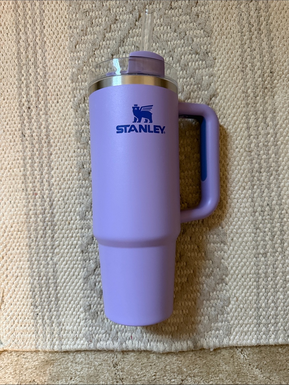 Stanley Purple Travel Tumbler with Handle